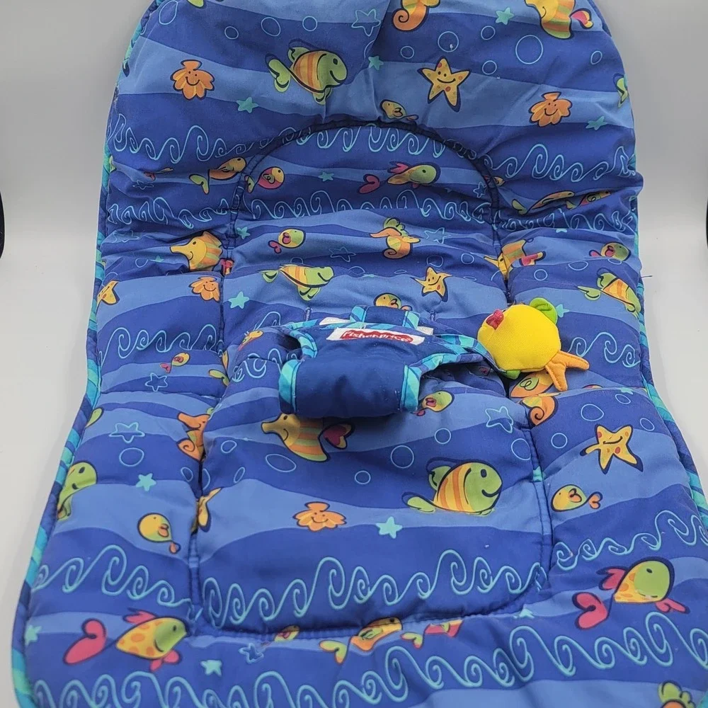 Vtg Fisher Price Ocean Wonders Aquarium Travel Swing‎ Replacement Cover Only